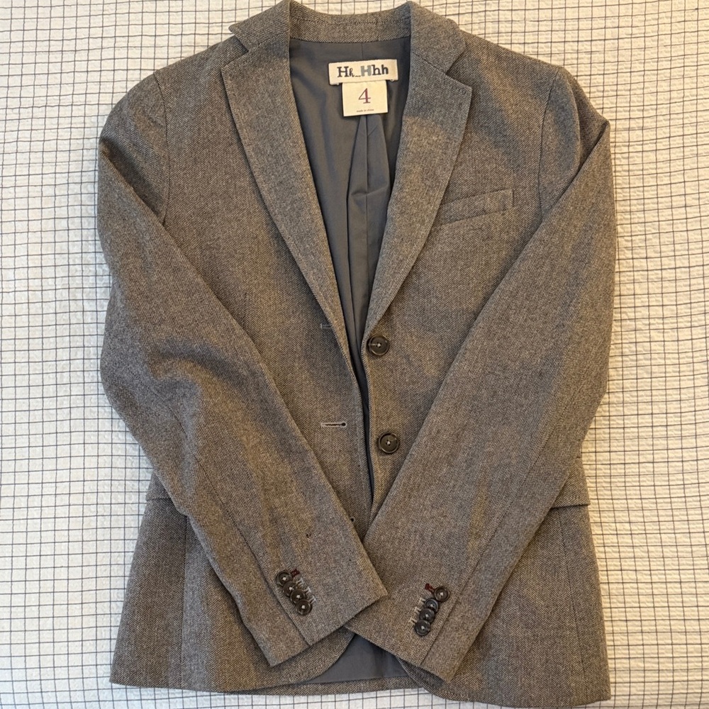 H by Tommy Hilfiger Gray Women's Blazer